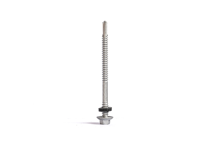 Hex cupped Flange Self-drilling Screw(double thread)
