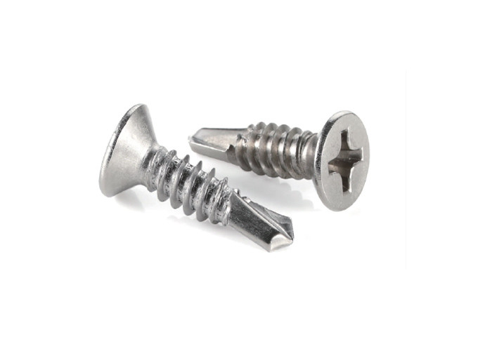Tornillo Cabeza Plana Punta de Broca Flat Head Self Drilling Screw